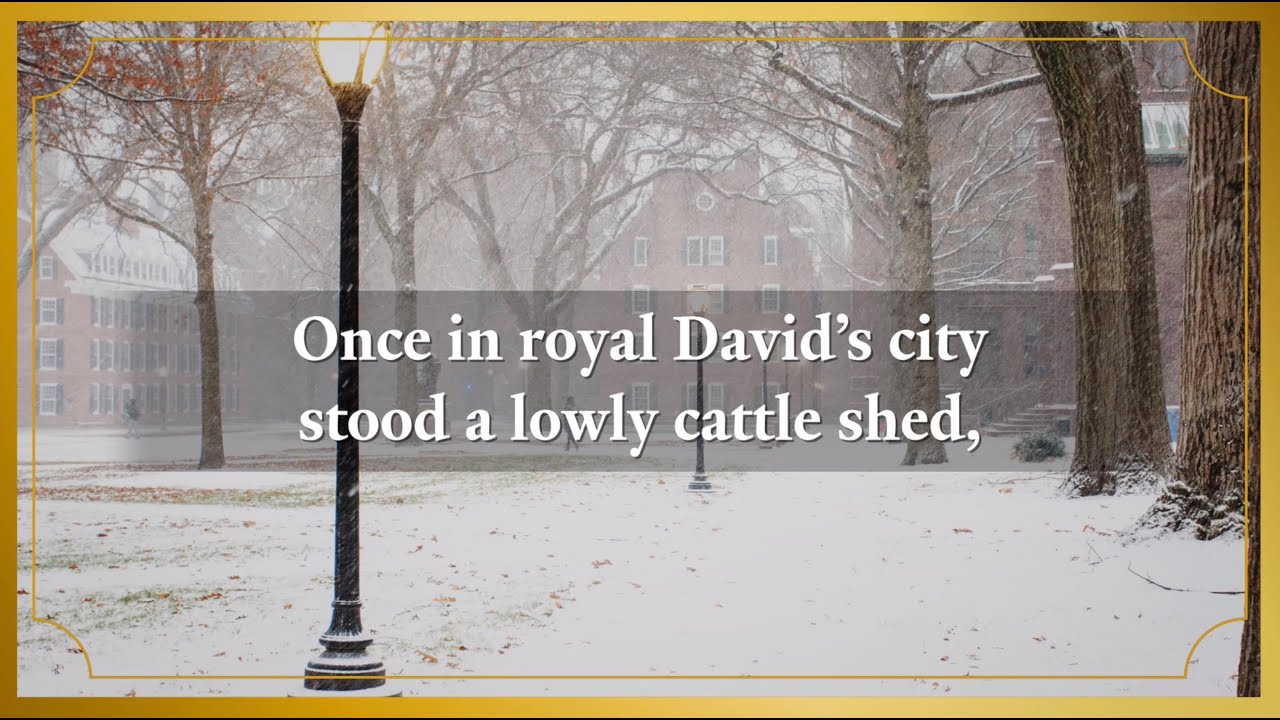 Yale Schola Cantorum | Once in Royal David’s City (arr. James O’Donnell)