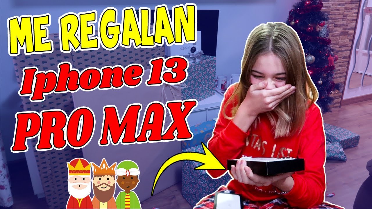 ABRIENDO MIS REGALOS DE REYES - ME REGALAN EL I PHONE 13 PRO MAX + NUEVO PRODUCTO EN MI WEB 😱