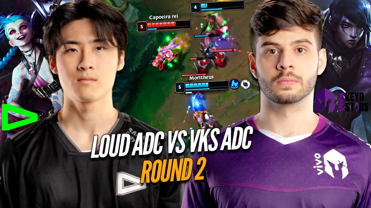 LOUD BULL vs VKS MORTTHEUS, ROUND 2 - ROLOU UM 2X1 INSANO! TREINO CBLOL 2026