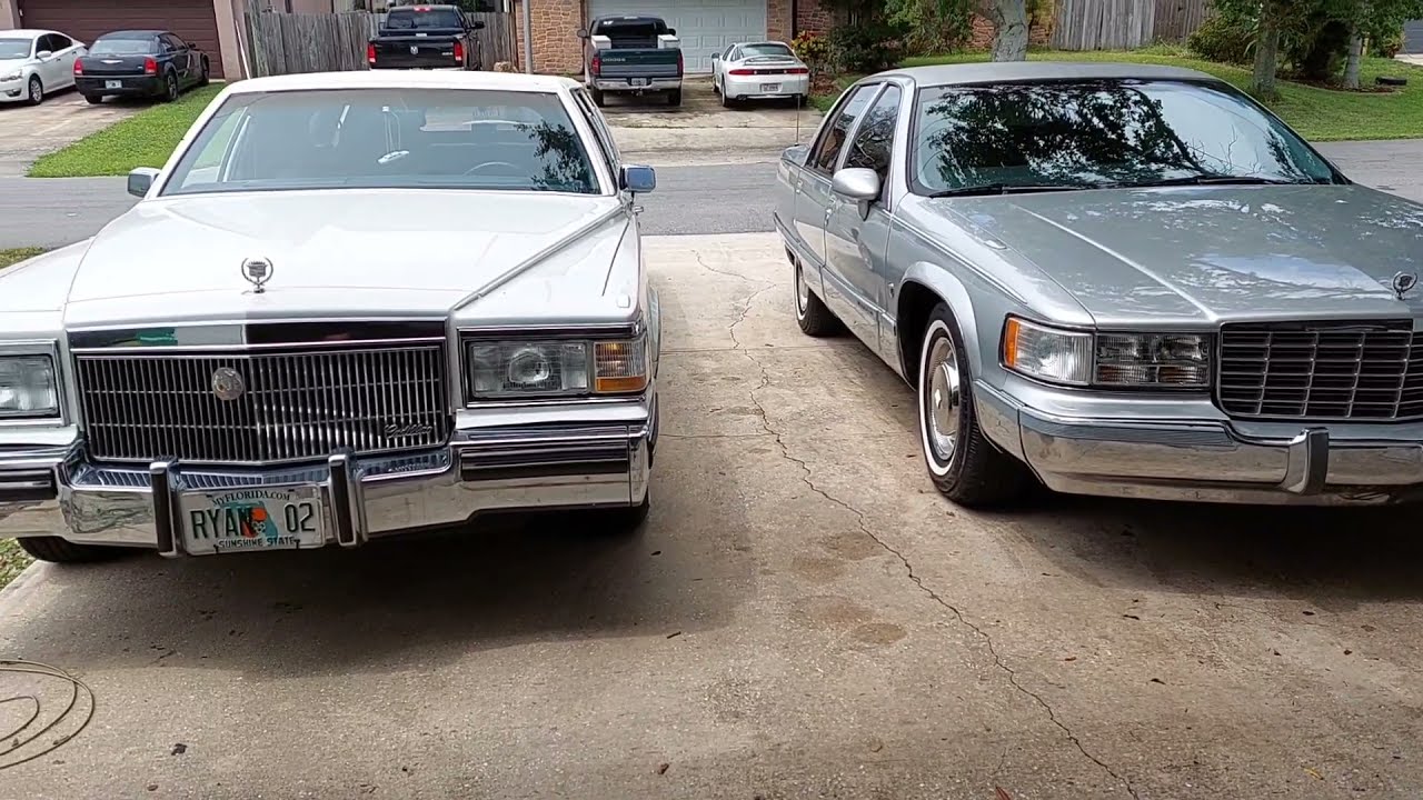 Brougham VS Brougham. 91 Cadillac & 93 Cadillac.  What's the Difference?