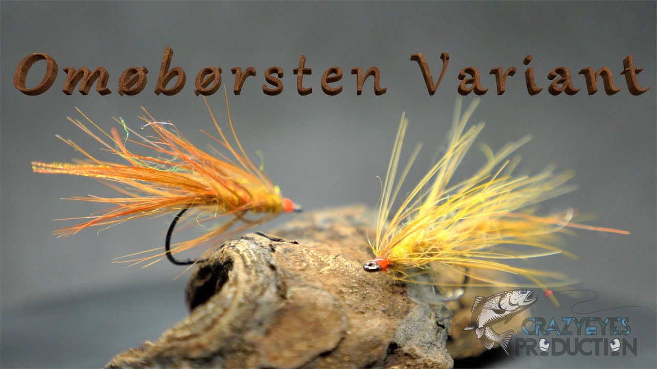 Fluebinding Kystflue til havørreder:  Omøbørsten Variant. Fly tying tutorial