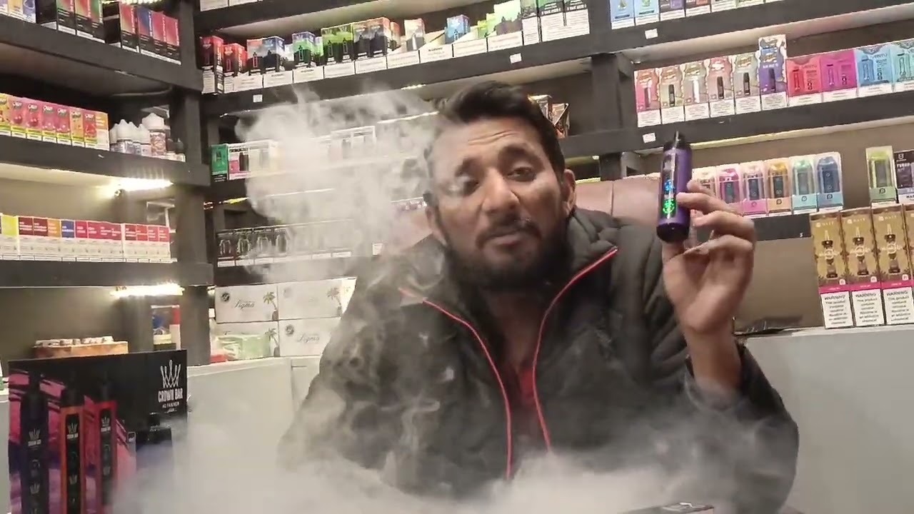 al fakher crown bar 8000k puffs , device review and product update #lushice #crownbar #alfakher