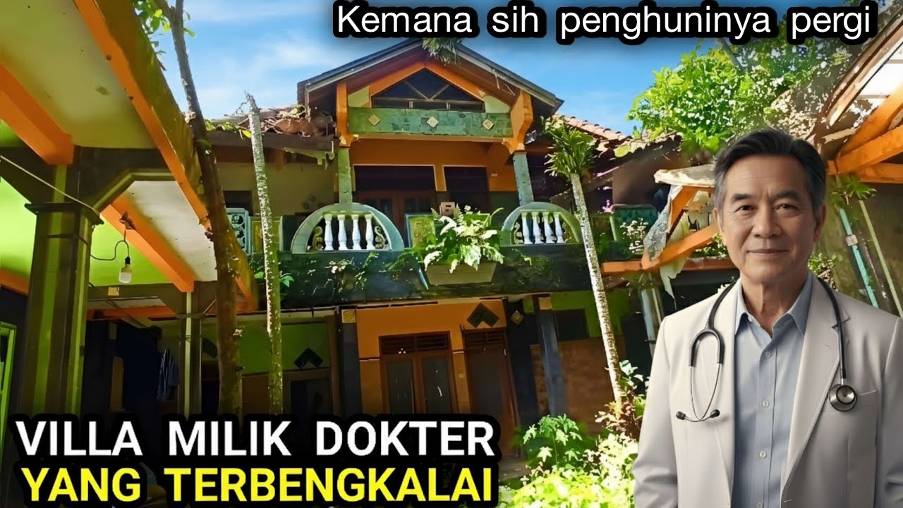 VILLA MEWAH TERBENGKALAI DI KAKI BUKIT MILIK DOKTER CINDO