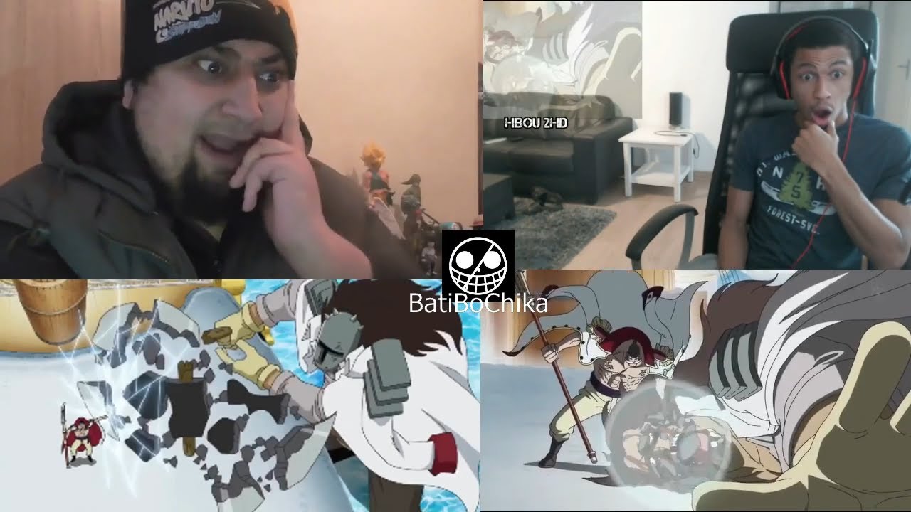 Whitebeard vs Vice-Admiral Ronse Reaction Mashup