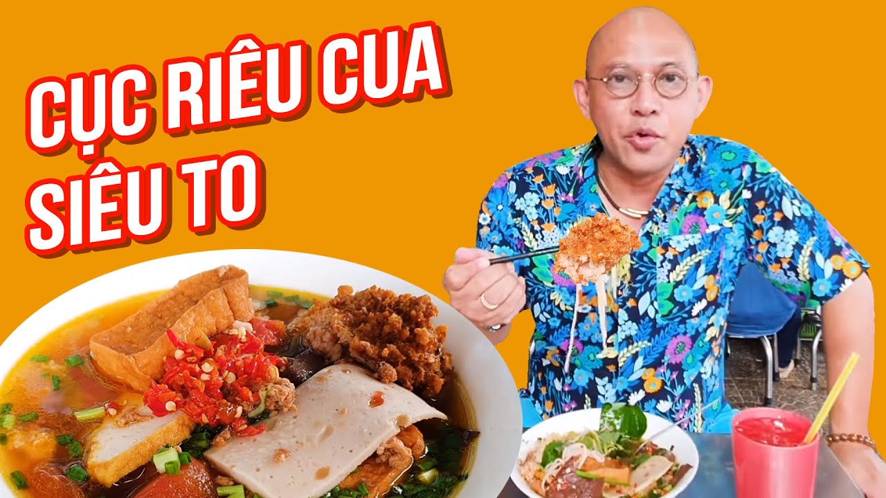 Food For Good #509: Cục riêu cua mà to quá cứ tưởng là cục xương giò hầm !!!