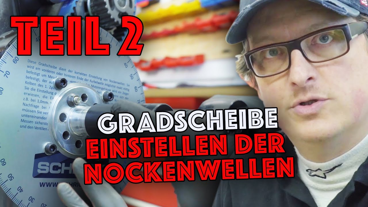 Gradscheibe: Einstellen der Nockenwellen TEIL 2 | BAR-TEK® Motorsport