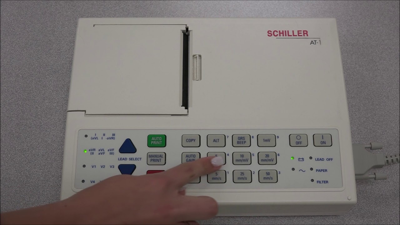 ECG AT 1 - Functions (old generation)  #ecg #ekg