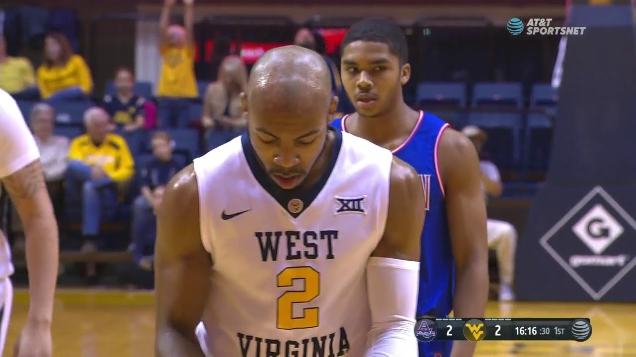 NCAAB 11 15 2017 American at West Virginia 720p60