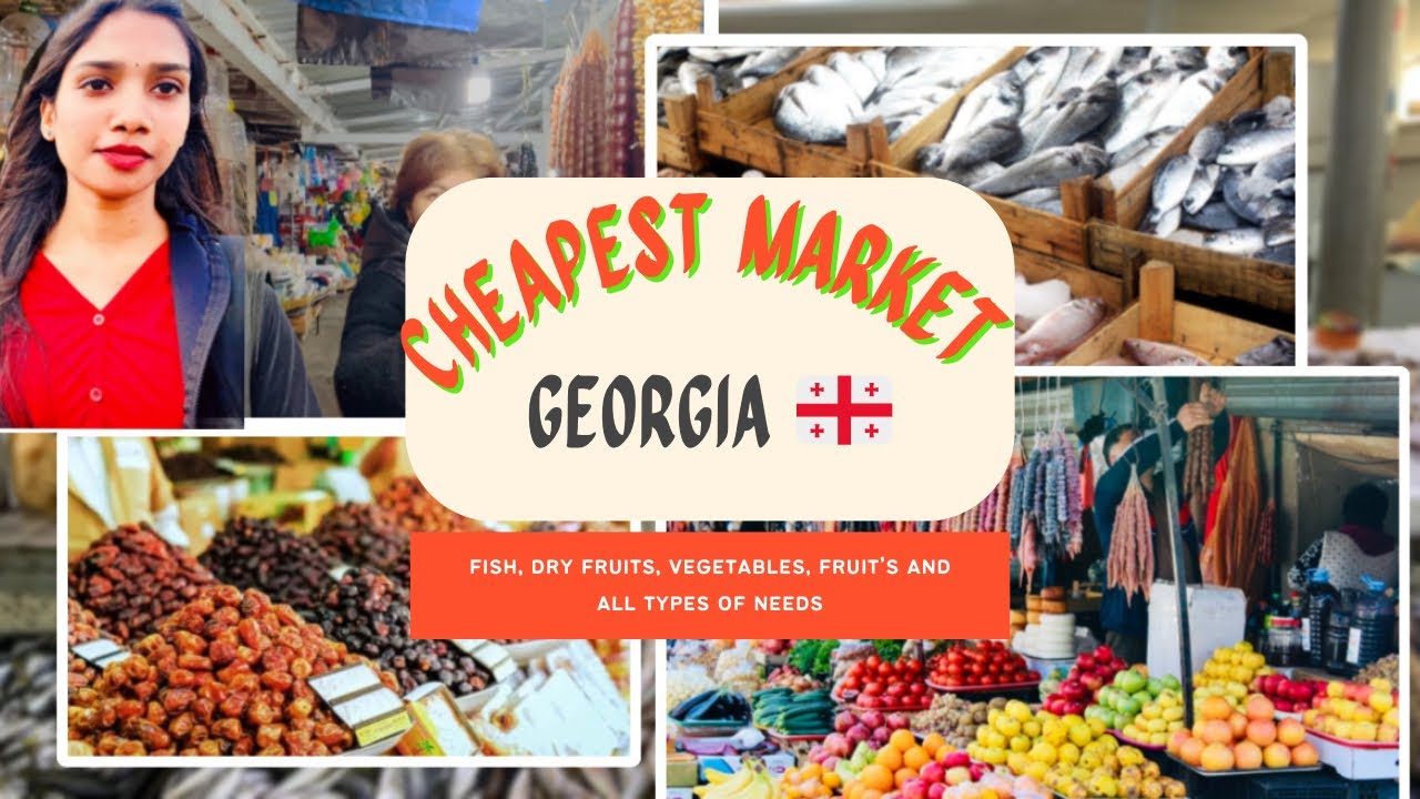 Cheapest market in Georgia 🇬🇪 tbilisi|| all types of needs in cheapest prices #georgia #localmarket