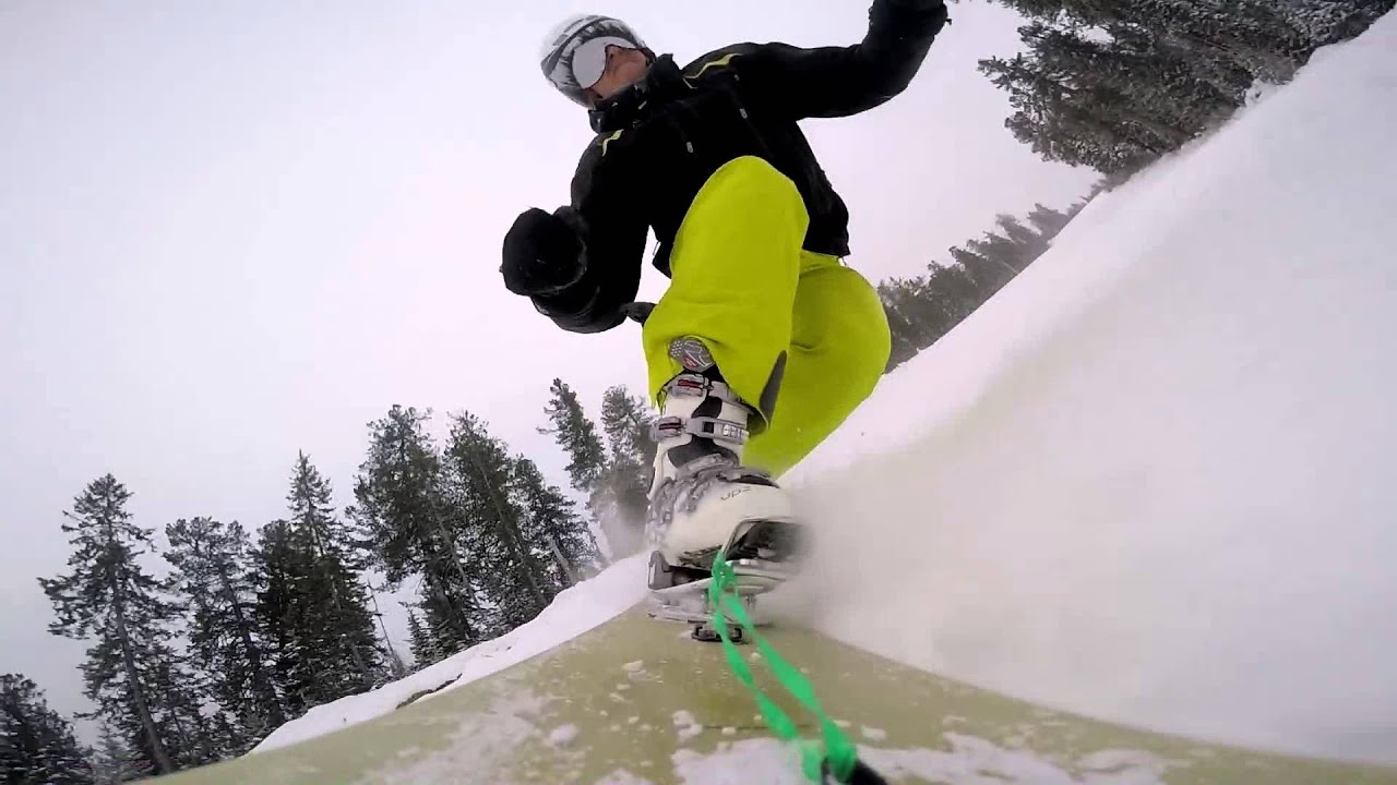 Alpine snowboard carving / жесткий сноуборд карвинг