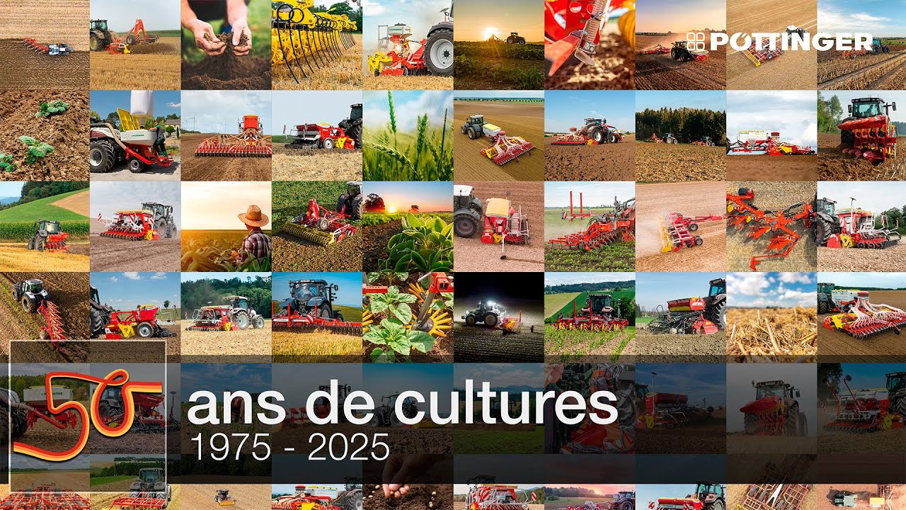 50 ans de cultures – l'histoire d'une réussite – PÖTTINGER