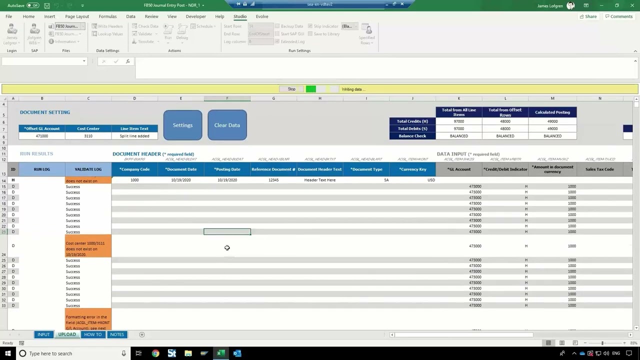 Automate Studio Demo: Automating FB50