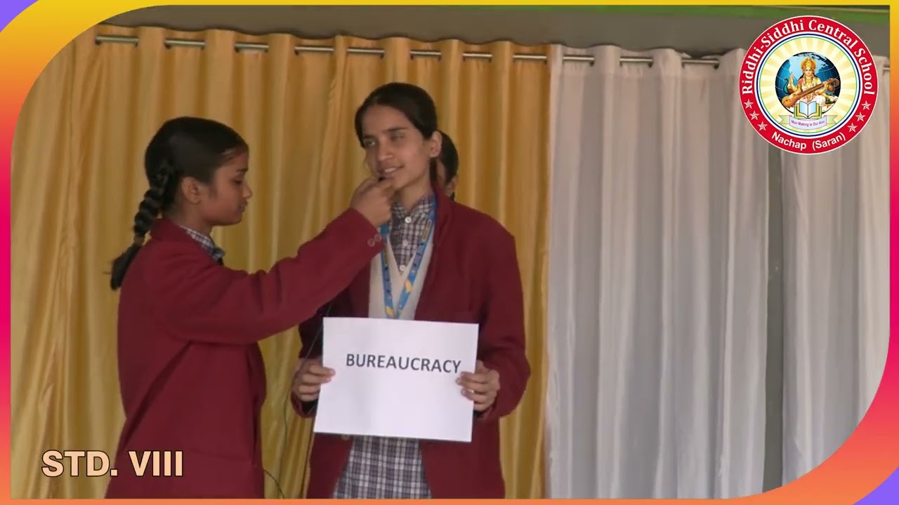 FUN WITH VOCAB : CRACY WORDS / FUN & LEARN Extra Activity | STD-VIII Riddhi Siddhi Central School