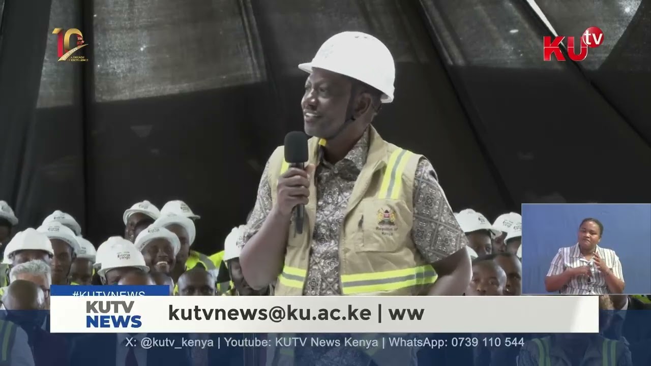 President Ruto Launches Youth Internship Initiative in Construction Sector