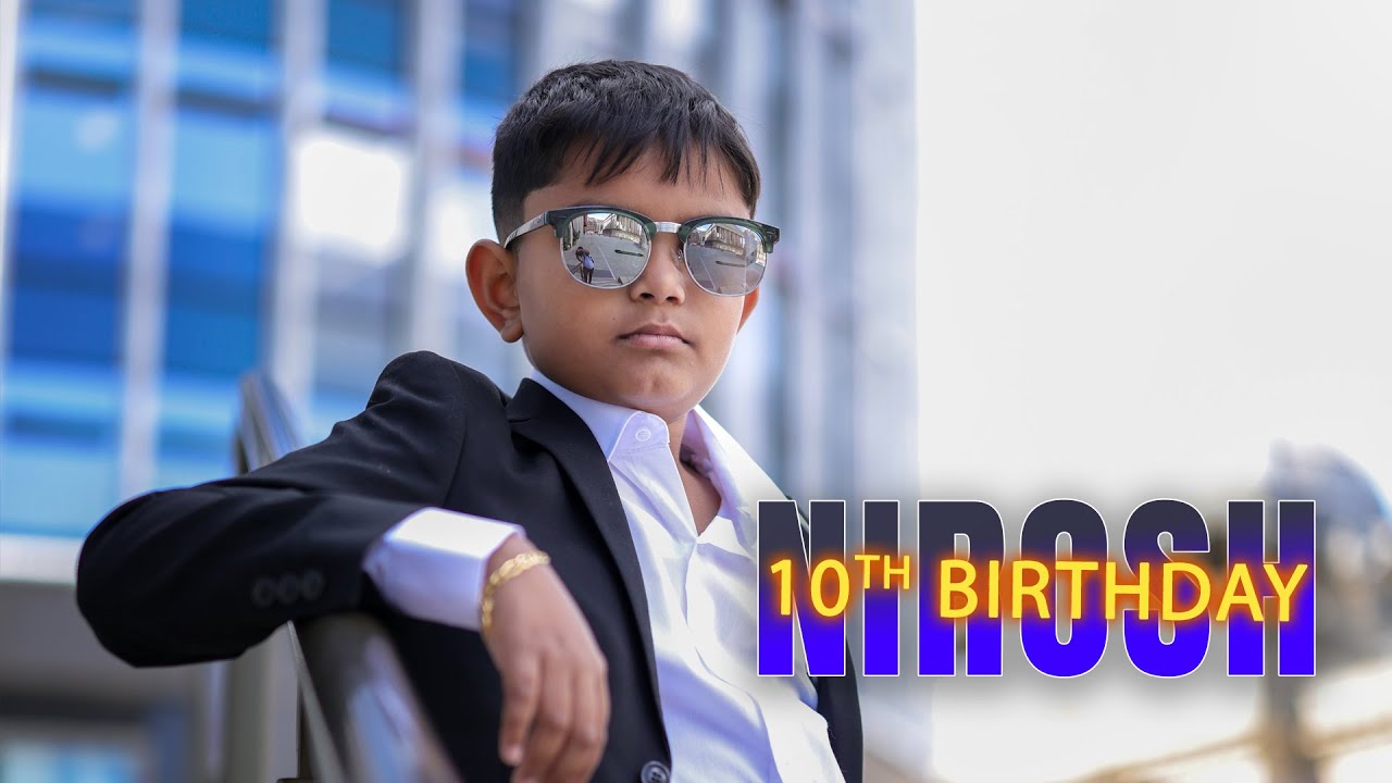 Nirosh Ajenth | 10th Birthday | pre shoot 4K  | arcreationuk