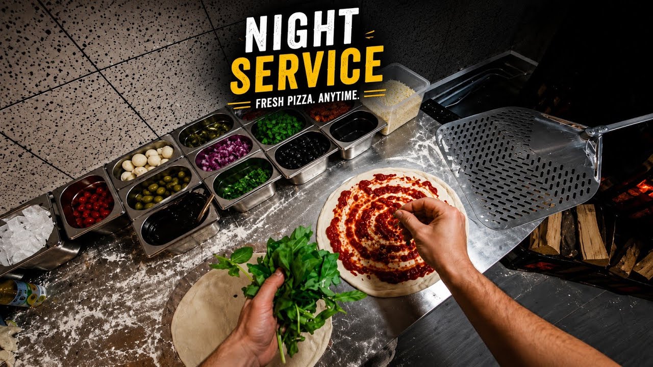 POV: Night Service Madness 🍕⏰🔥
