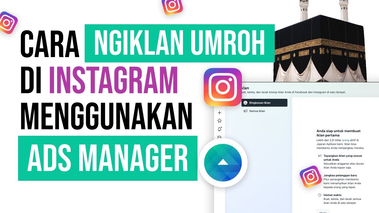 Cara Ngiklan Umroh Di Instagram Menggunakan Facebook Ads Manager
