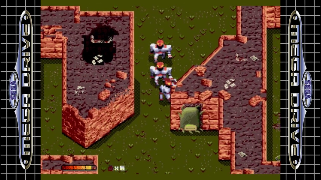 SOVIETBORGS (Sega Mega Drive/Genesis) - [Demo] - HD Graphics & Stereo Sound