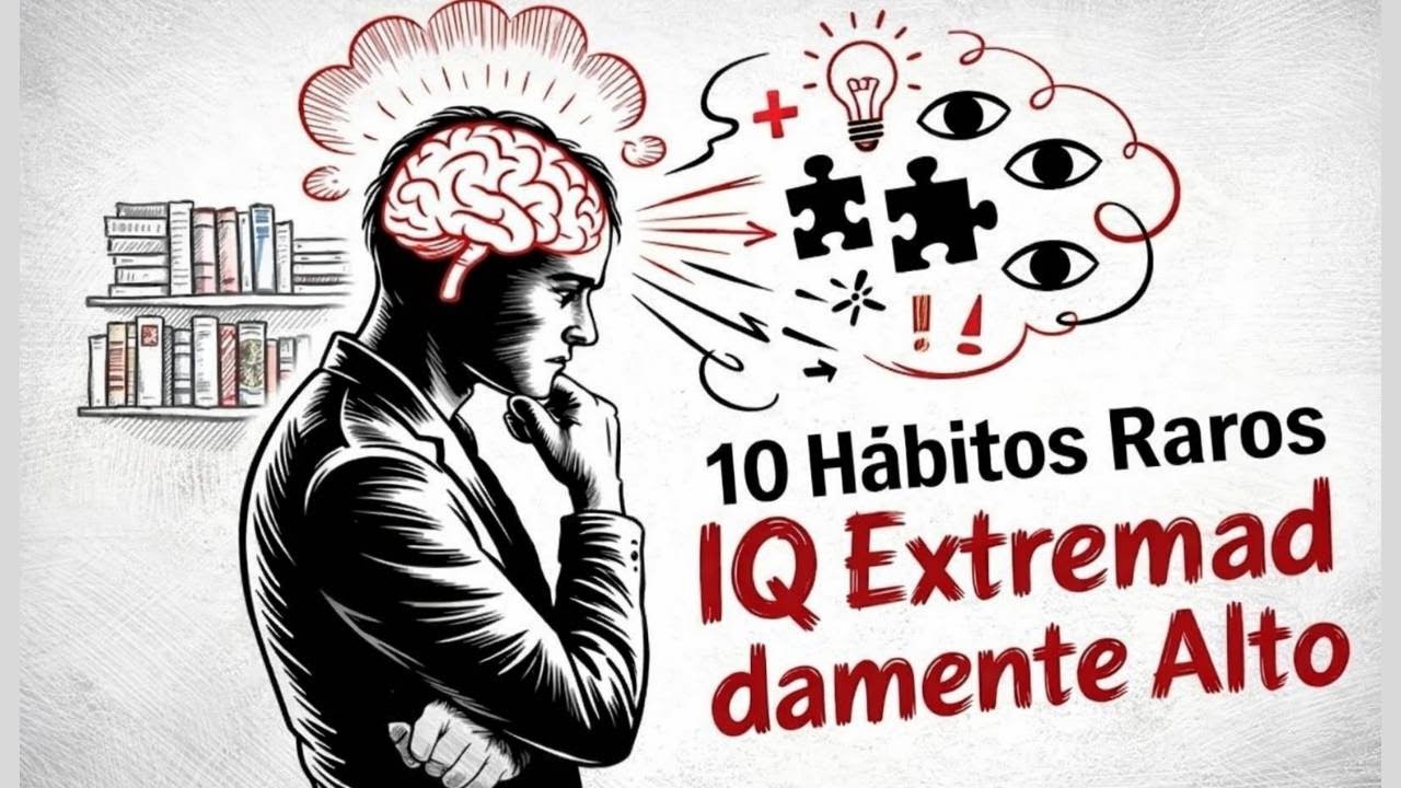 10 hábitos extraños que demuestran que tienes un coeficiente intelectual extremadamente alto