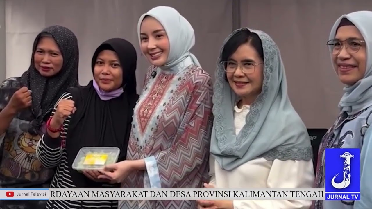 KETUA TP PKK KALTENG HADIRI PENUTUPAN GEBYAR RAMADHAN BERKAH JILID V