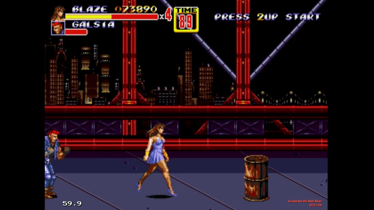 Babe Knuckle II RomHackPlaza | Streets of Rage Legacy Theme [SEGA Genesis Game]