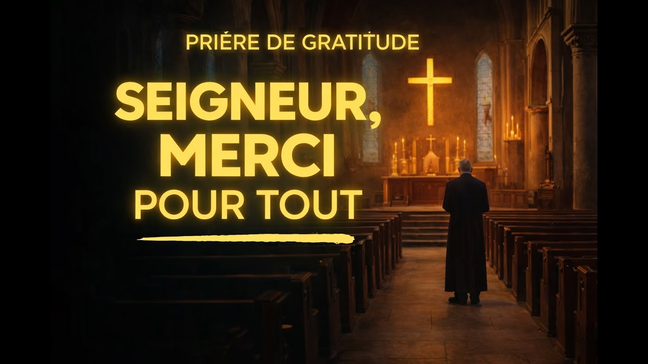 Prière de Gratitude : Merci à Dieu pour tout ce que j'ai