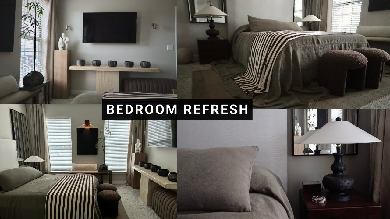 ANDROGYNOUS BEDROOM REFRESH | WINTER TO SPRING TRANSITION | MARCH MADNESS VOLUME 2 | SIGNED ANDREA