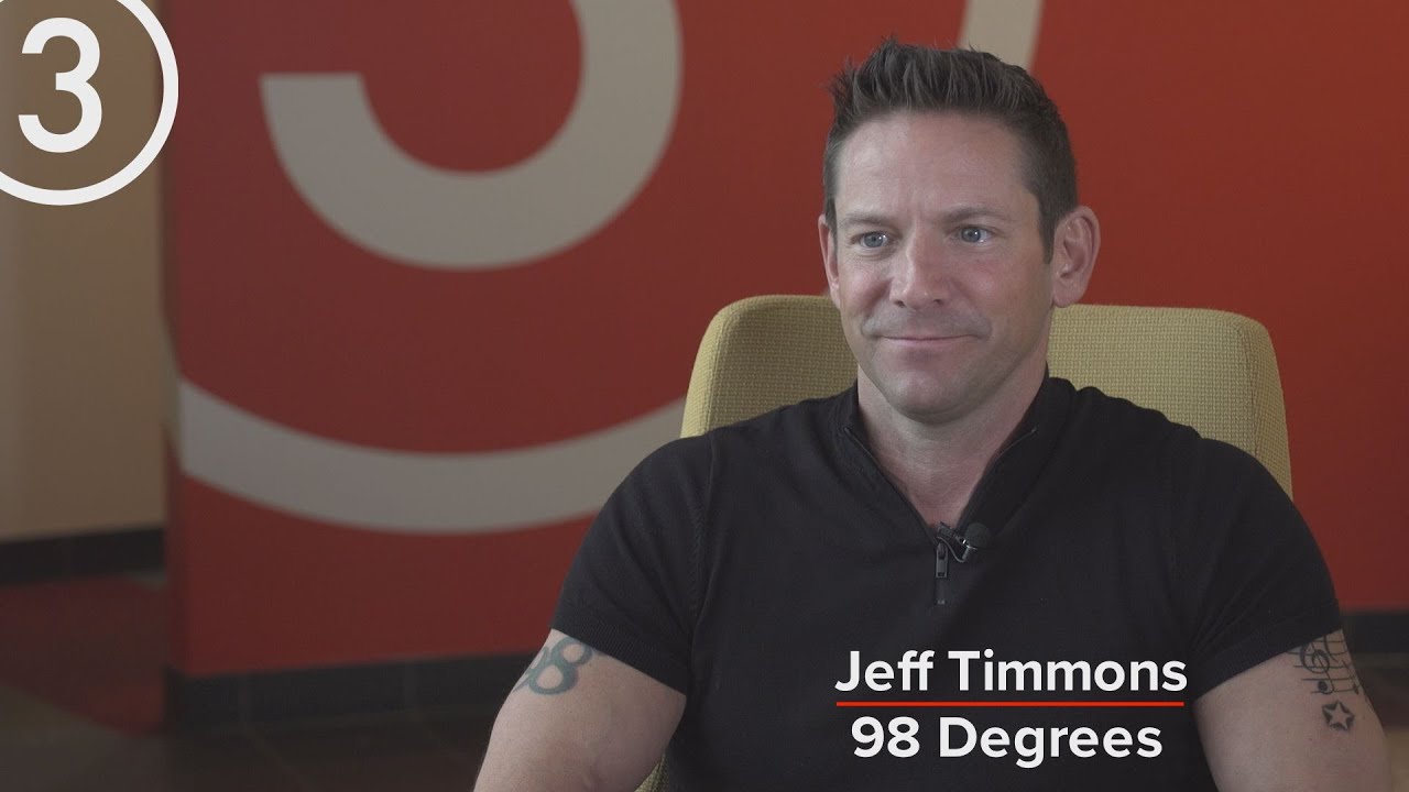 Jeff Timmons, the founding member of 98 Degrees, reflects on 25 years in the music industry