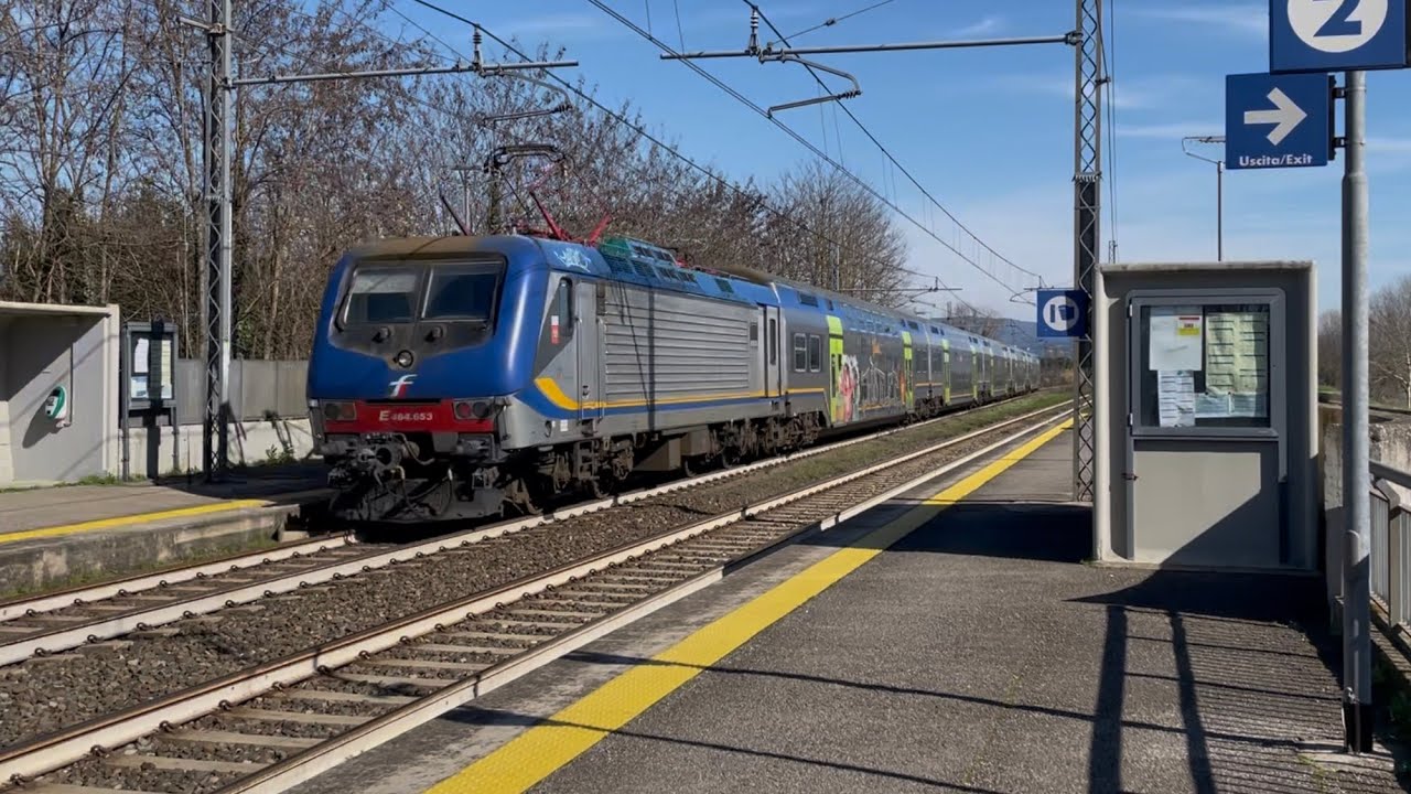 Un po’ di Treni nelle stazioni di Milano Rogoredo e San Donnino.
