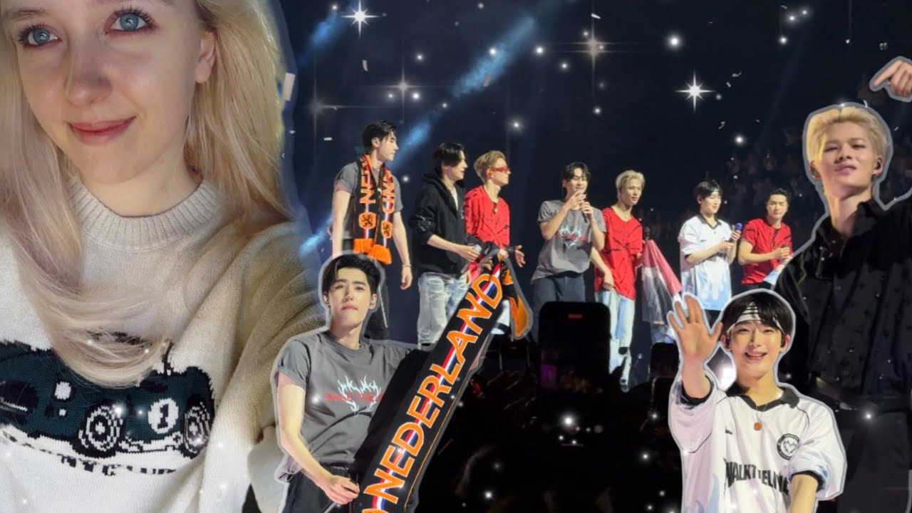 CONCERT VLOG 🎵 Enhypen walk the line Amsterdam, golden circle experience, fancams etc. [ QUINLOG 2 ]