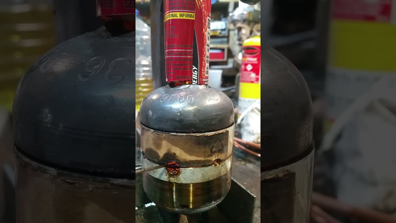 small changes to the homemade diy tiny waste oil burner / heater.
