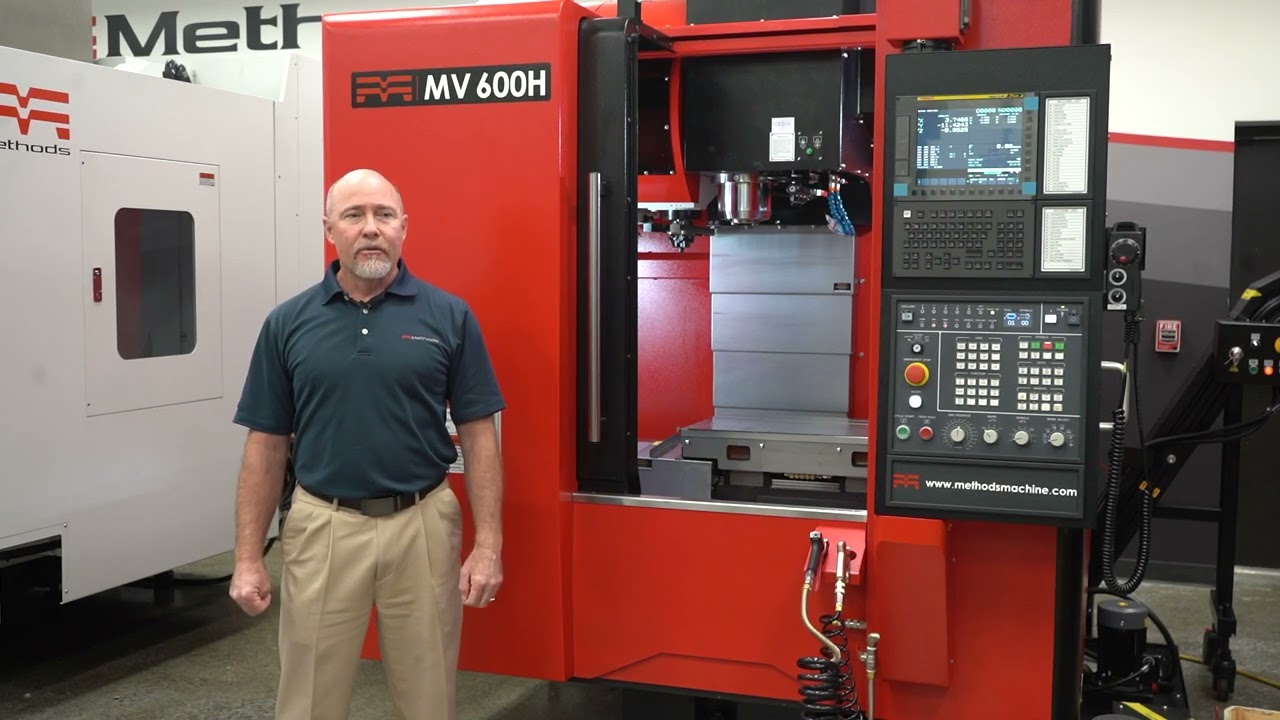 Methods MV 600H Vertical Machining Center Product Overview