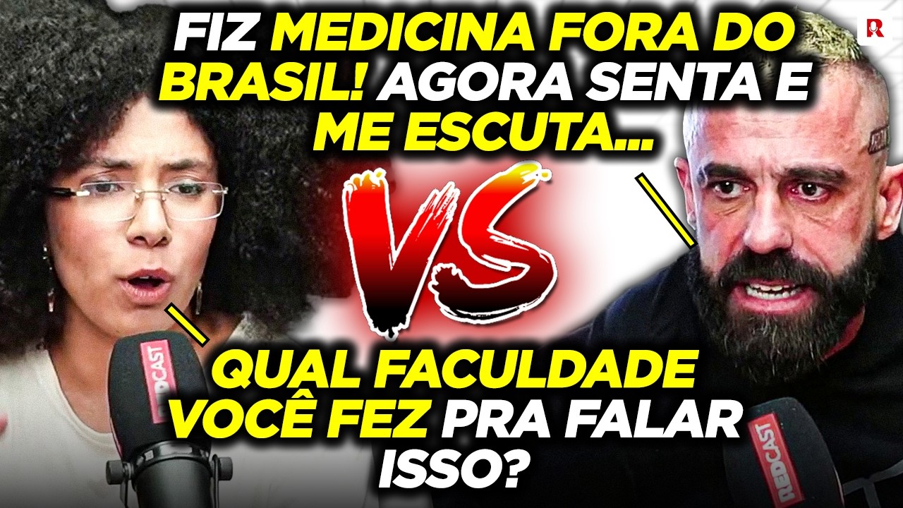 ADVOGADA ESQUERDISTA TOMA INVERTIDA EM DEBATE COM CONSERVADOR CRIST&Atilde;O...