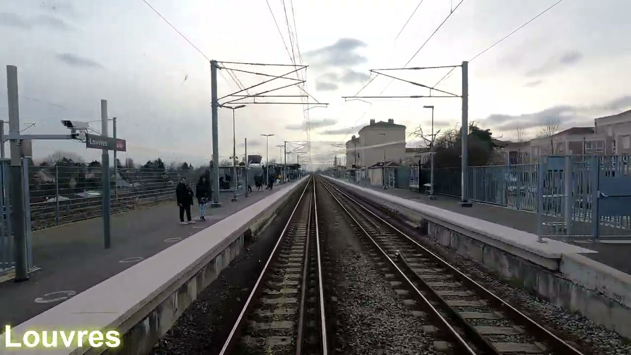 [Cab Ride] RER D Orry-la-Ville - Coye-la-Forêt à Corbeil Essonnes via Evry Courcouronnes