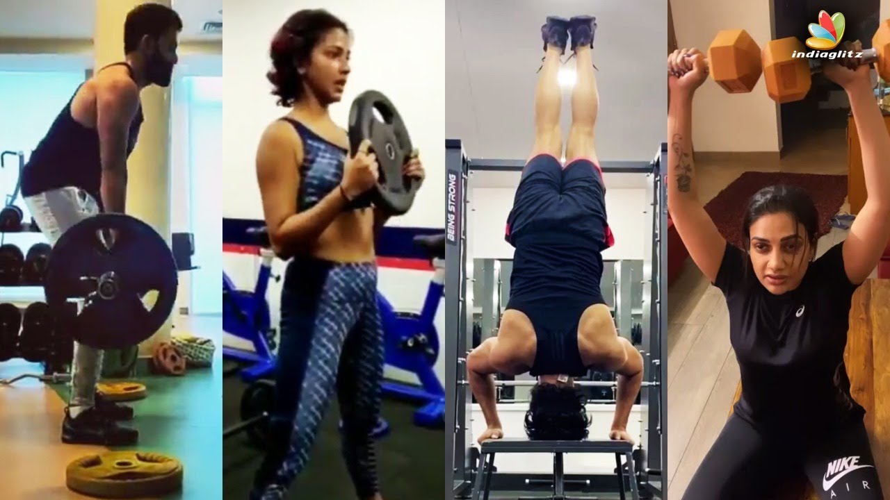 Mollywood Celebrities Workout Videos | Gym Workouts | Mohanlal , DQ , Prithviraj , Parvathy, Anusree