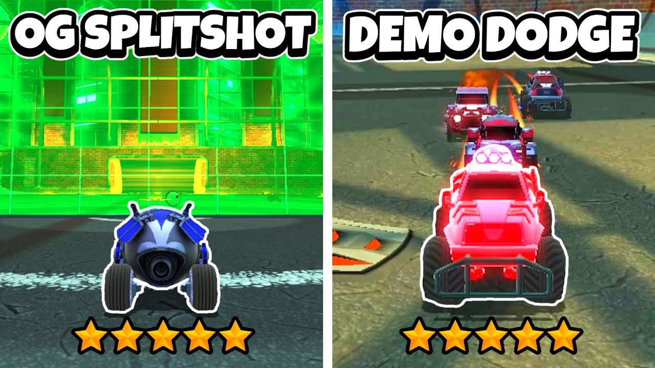 I Beat EVERY Minigame in OG Rocket League