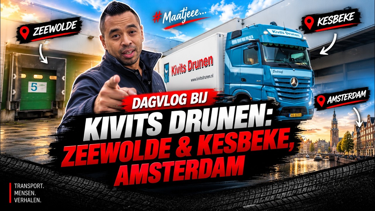 Dagvlog bij Kivits Drunen: Zeewolde & Kesbeke Amsterdam