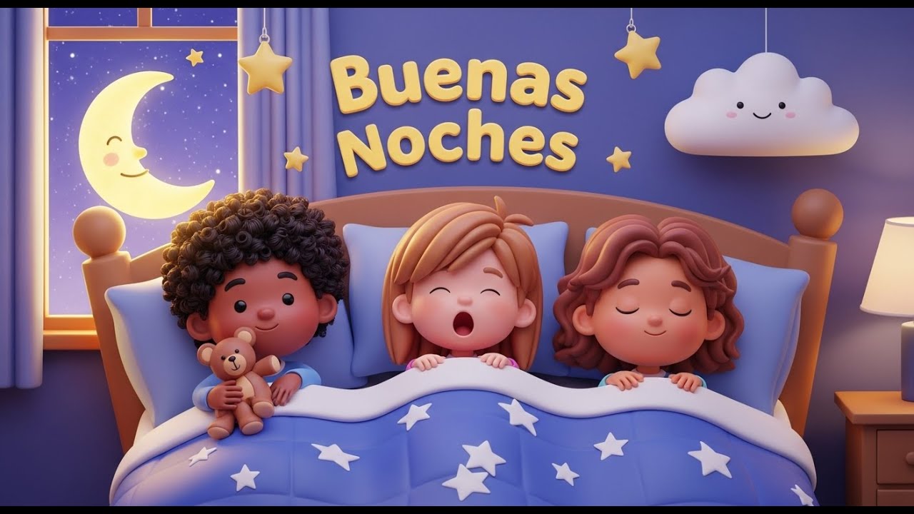 Noche de Invierno Tranquila ❄️🌙 | Canción Larga para Dormir Bebés | Música Suave