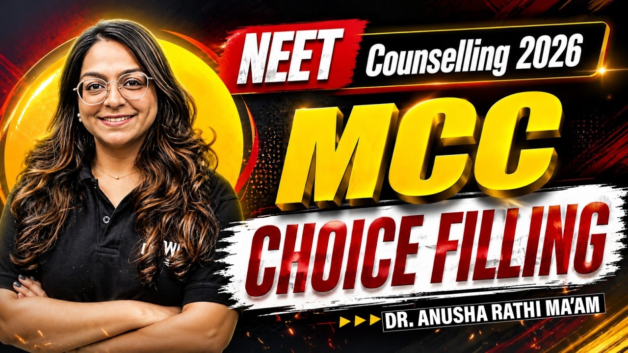 MBBS Counselling 2026: Biggest Mistake Students Make During Choice Filling | Dr. Anusha Ma'am