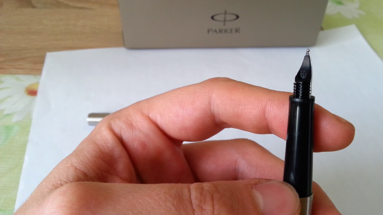 Parker Jotter Обзор перьевой ручки