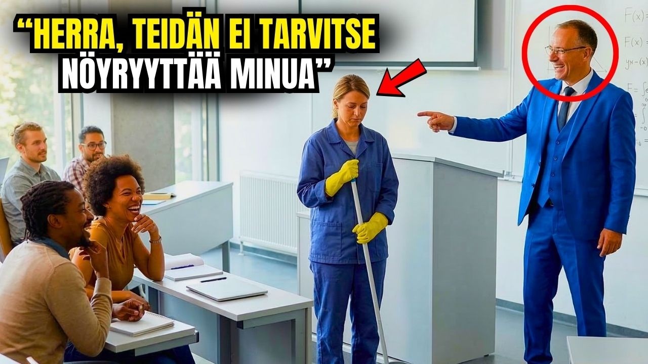 MILJONÄÄRI KÄYTTI FYSIIKKAA PILKATEN TYÖNTEKIJÄÄ, MUTTA HÄN YLLÄTTI KAIKKI
