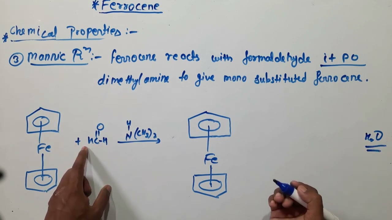 Ferrocene - preparation  properties & aromaticity