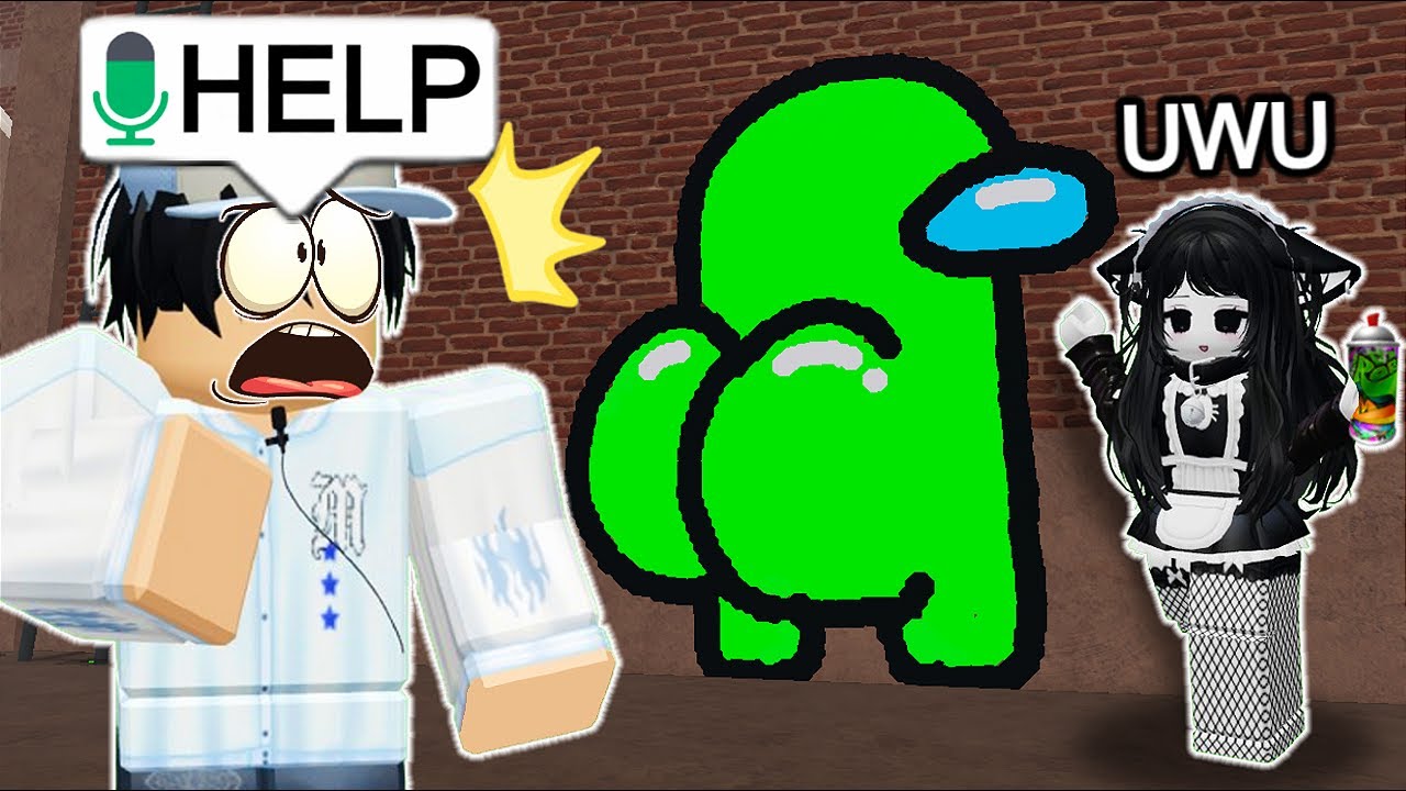 ГОЛОСОВОЙ ЧАТ с распылителем краски Roblox Но он СУПЕР ПОДОЗРИТЕЛЬНЫЙ...