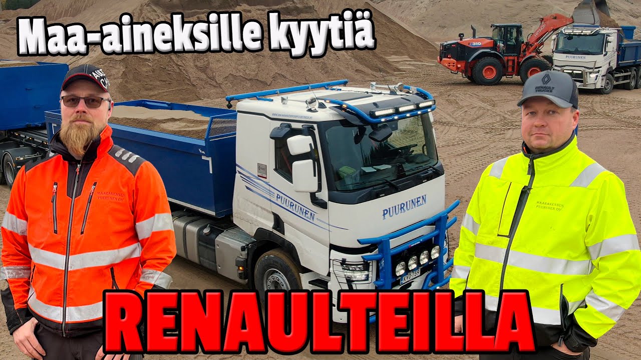 Maa-ainekset liikkuu Renaulteilla - Puuruselle uusi C-sarjalainen