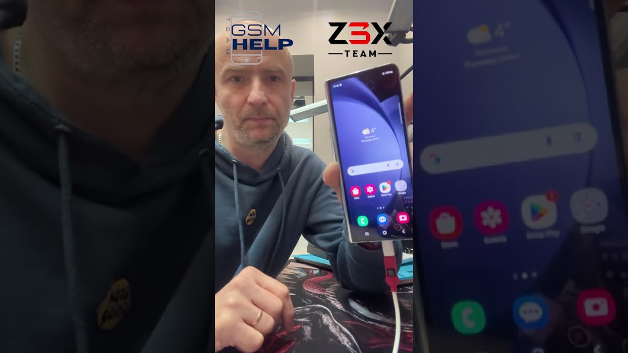 Blokada operatora Samsung Fold 5 Now security szkolenie easy Jtag 