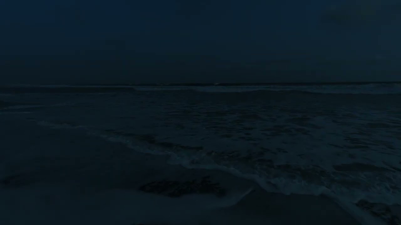 Fall Asleep Instantly: Ocean Sounds Black Screen No Loop Deep Sleep