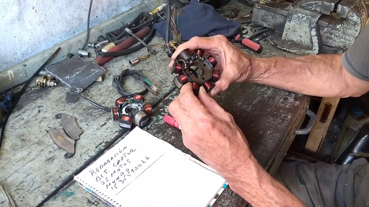 Reparación del estator