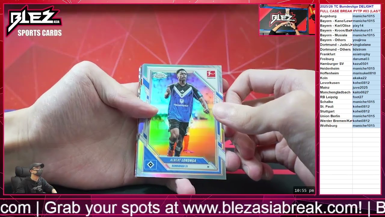 2025 26 Topps Chrome Bundesliga DELIGHT FULL CASE PYTP #03