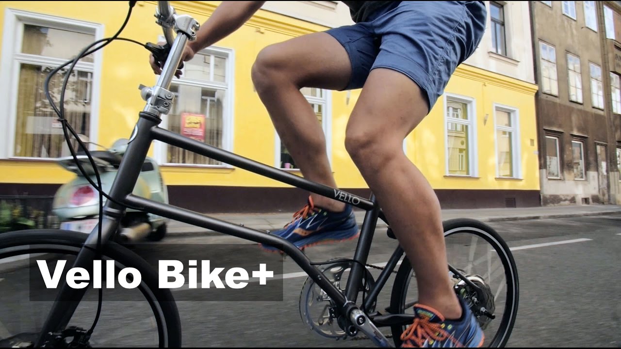 The Lightest Folding Electric Bicycle - Vello Bike+