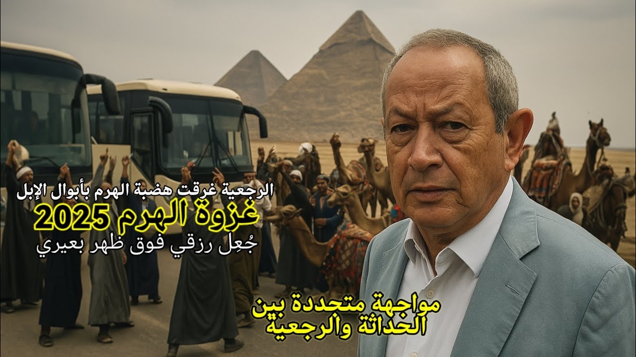 فوضى التشغيل التجريبي لتطوير منطقة الأهرام. أثر ذهنية التسول والبلطجة. البعر فوق هضبة الهرم (161)